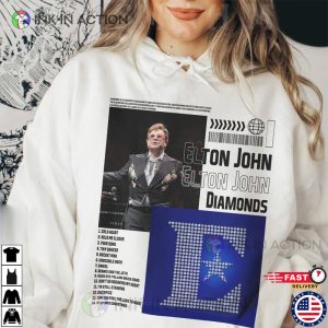 Elton John Diamonds New Album Singer Music 2023 T-Shirt