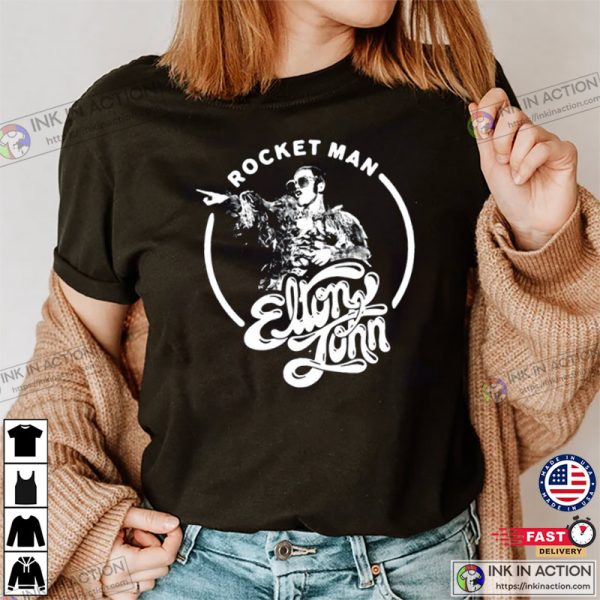 Elton John Rocket Man T-shirt