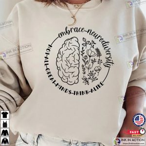 Embrace Neurodiversity Autism Awareness Shirt 3