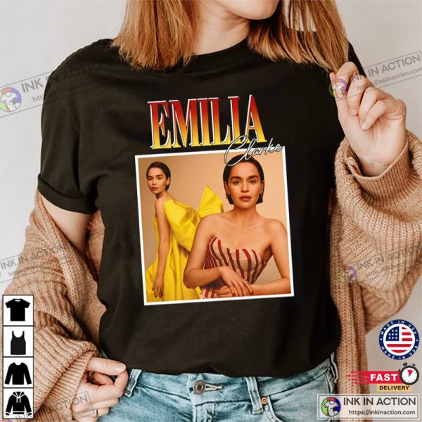 Emilia Clarke 90’s Vintage Unisex T-Shirt