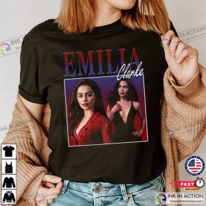Emilia Clarke Homage The Mother Of Dragons T shirt 3