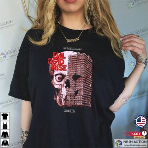Evil Dead Rise Film 2023 Gift For Halloween T shirt 1 Ink In Action