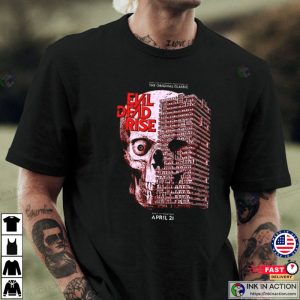 Evil Dead Rise Film 2023 Gift For Halloween T shirt 3 Ink In Action