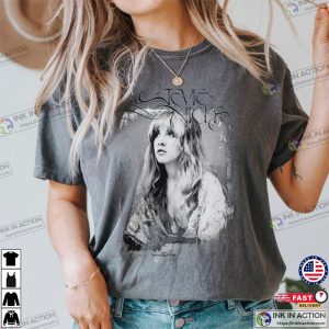 Fleetwood Mac Vintage Style Stevie Nicks Shirt 2 Ink In Action