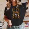 Floral Rabbit Spring T-shirt, Easter Bunny Shirt