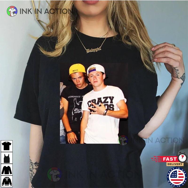 Harry Styles Niall Horan Shirt, Frat Boy - Happy Place for Music Lovers