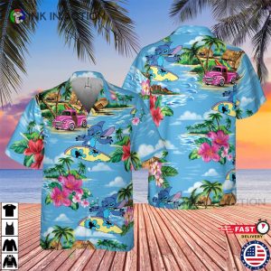 Funny Stitch Hawaii Hot Summer Shirt, Funny Stitch Hawaii Beach Shirt