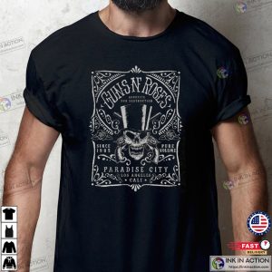 Guns N Roses Paradise City T shirt 2