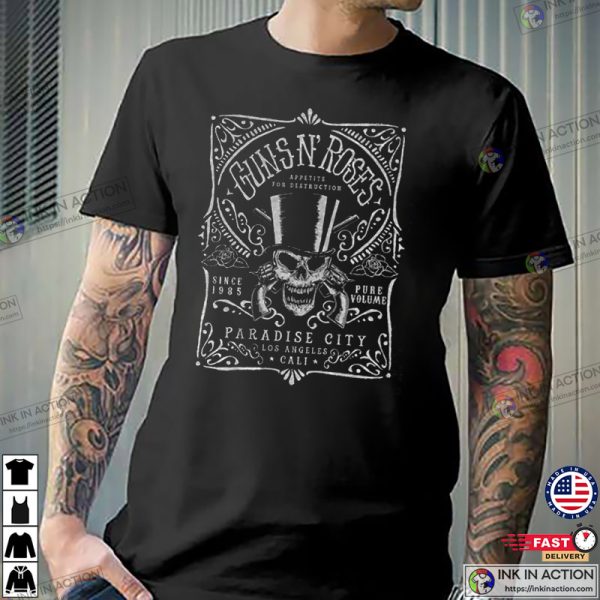 Guns N’ Roses Paradise City T-shirt