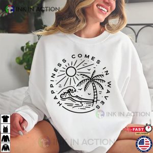 Happiness Comes in Waves Summer Shirt 4 Ink In Action