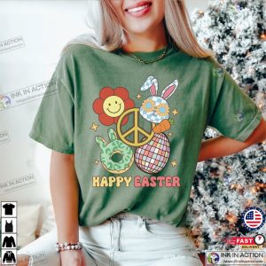 Happy Easter Bunny Comfort Colors T shirt 4 Ink In Action