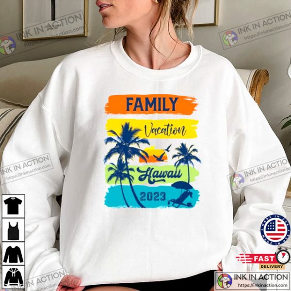 Hawaii Shirt, Family Trip 2023 Shirt