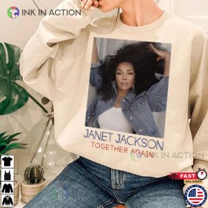 Janet Jackson Together Again Tour 2023 Janet Jackson Music Concert shirt 2 Ink In Action