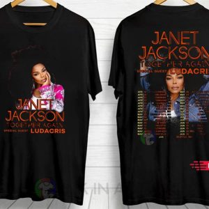 Janet Jackson Together Again Tour 2023 Unisex T-Shirt