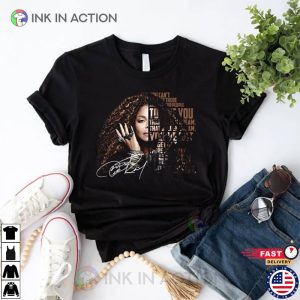 Janet Jackson Together Again Tour 2023 t shirt 3 Ink In Action
