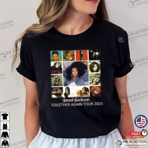 Janet Jackson TogetherAgain Tour 2023 T Shirt