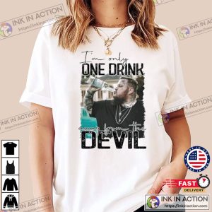 Jelly Roll American Rock I’m Only One Drink Away From Devil Shirt