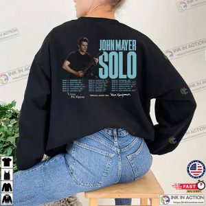John Mayer Solo Tour Shirt Sob Rock 90S Style Shirt 1