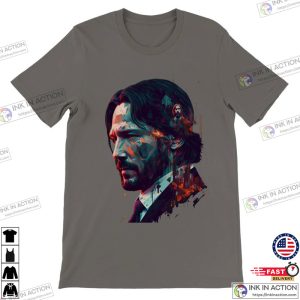 John Wick T shirt Art Graphics T shirt 3