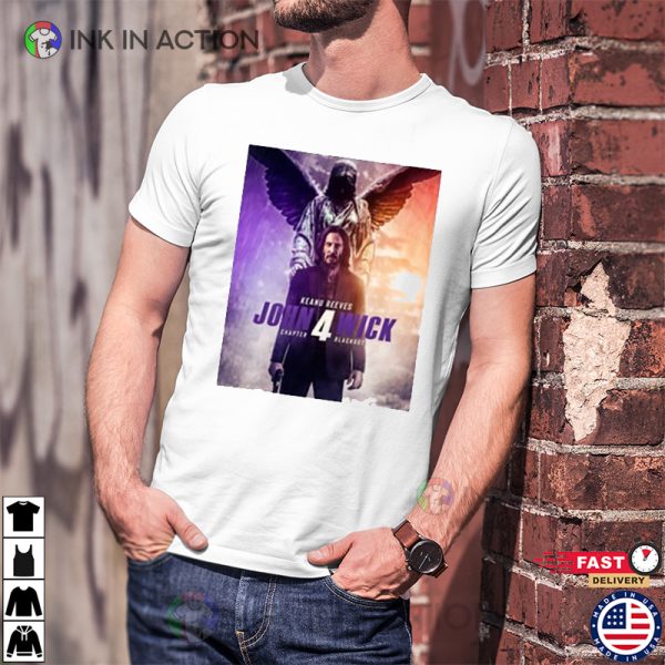 Keanu Reeves John Wick 4 T-Shirt