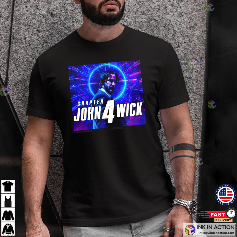 John Wick Chapter 4 2023 John Wick 4 Movie All Over Print T-shirt –