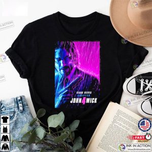 Keanu Reeves John Wick Chapter 4 Design T Shirt 1