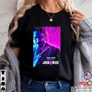 Keanu Reeves John Wick Chapter 4 Design T Shirt 2