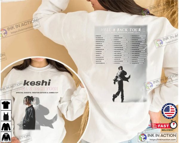 Keshi Hell Heaven World Tour 2023 Shirt