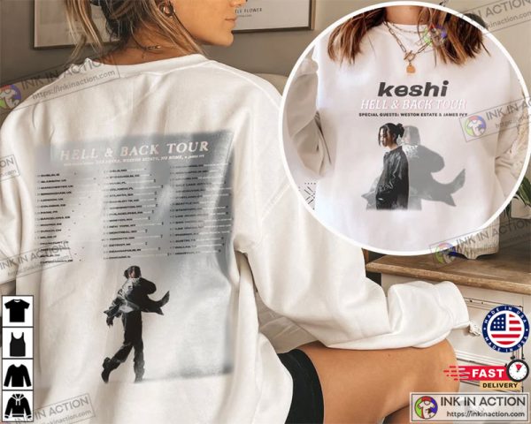 Keshi Hell Heaven World Tour 2023 Shirt