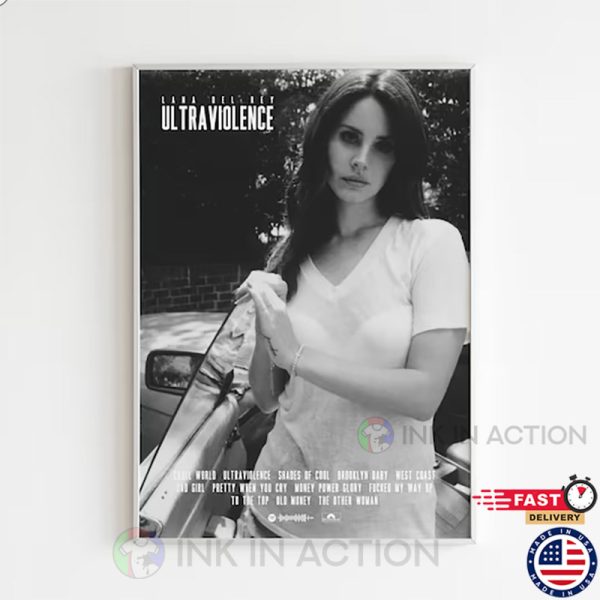 Lana Del Rey ‘Ultraviolence’ Album Poster