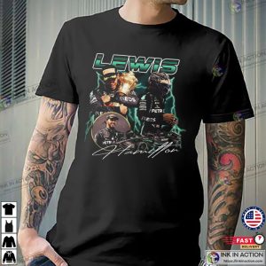 Lewis Hamilton Formula 1 Mercedes Racing T shirt 2