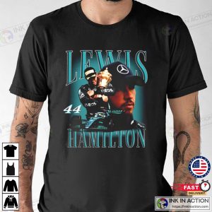 Lewis Hamilton Racing 90s Vintage T Shirt 3