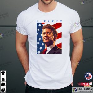 Liberty Rand Paul For President T Shirt 1 Ink In Action