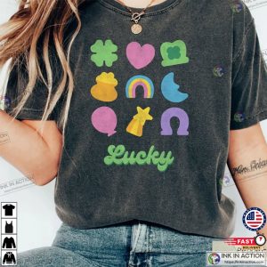 Lucky Charm St Patricks Day Comfort Colors Shirt 2