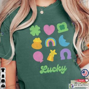 Lucky Charm St Patricks Day Comfort Colors Shirt 3