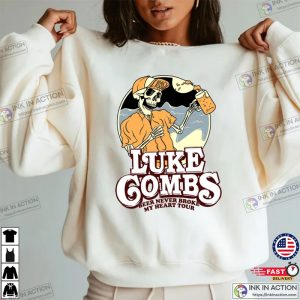 Luke Comb Beer Never Broke My Heart Tour T shirt 1