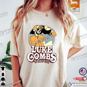 Luke Comb Beer Never Broke My Heart Tour T shirt 3