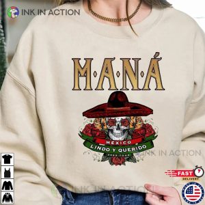 Mana Music Tour 2023 Shirt, Mana Band T-shirt, Mana Concert Shirt