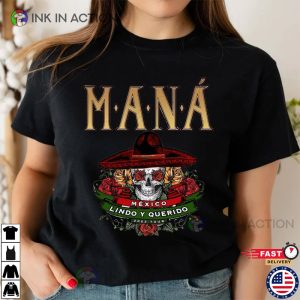 Mana Music Tour 2023 Shirt, Mana Band T-shirt, Mana Concert Shirt