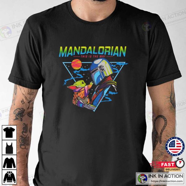 Mandalorian Grogu Shirt, Star Wars Shirt, Disney Star Wars Shirt
