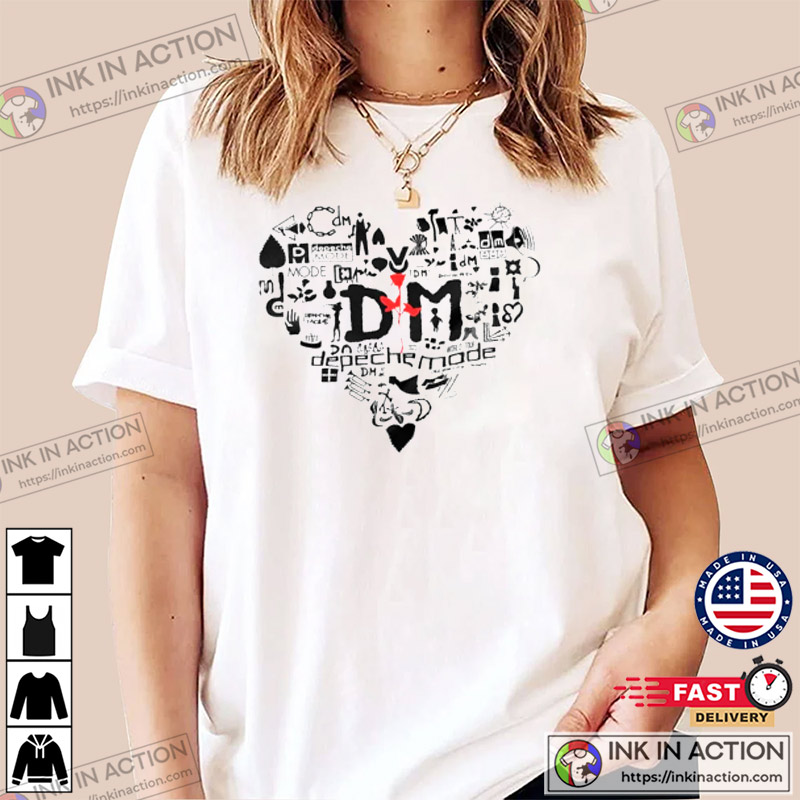 Memento Mori 2023 World Tour Shirt, Depeche Mode T-shirt - Ink In