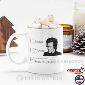 Mentally Dating Harry Styles Mug, Harry Styles Gift