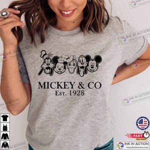 Mickey Disney Family Disneyworld Shirt 2 Ink In Action