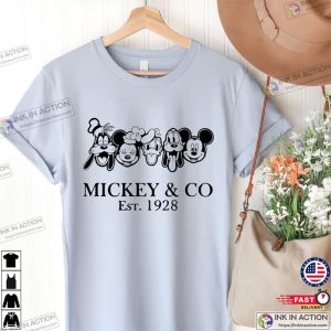 Mickey Disney Family Disneyworld Shirt 3 Ink In Action