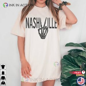 Nashville Music City Tennessee T Shirt 1 Ink In Action