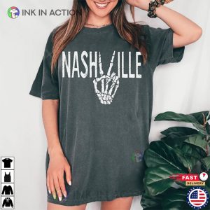 Nashville Music City Tennessee T Shirt 2 Ink In Action