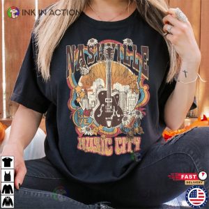 Nashville Music City Vintage T-shirt