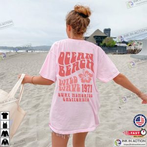 Ocean Beach Trendy California Shirt 3 Ink In Action