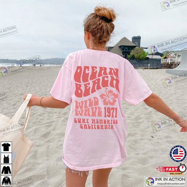 Ocean Beach Trendy California Shirt