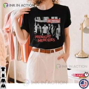 One Direction Midnight Memories Summer Cool T Shirt 1